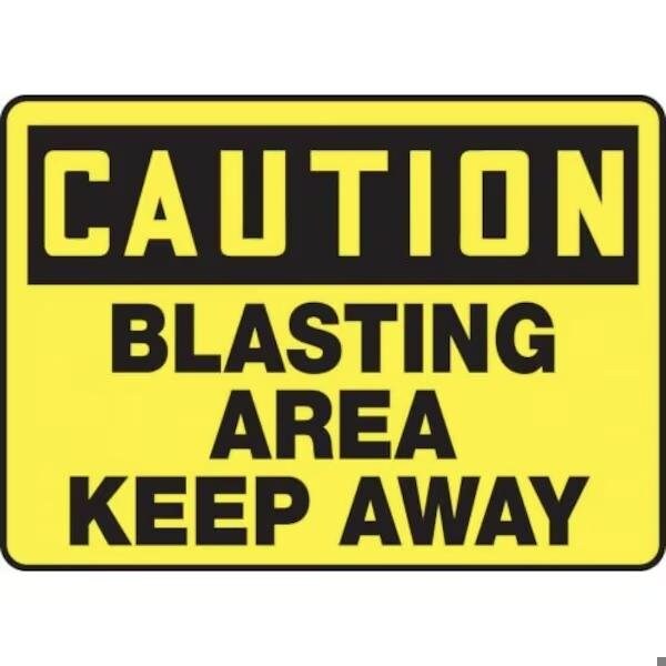 Accuform OSHA CAUTION SAFETY SIGN CONSTRUCTIO MCRT613VP - main